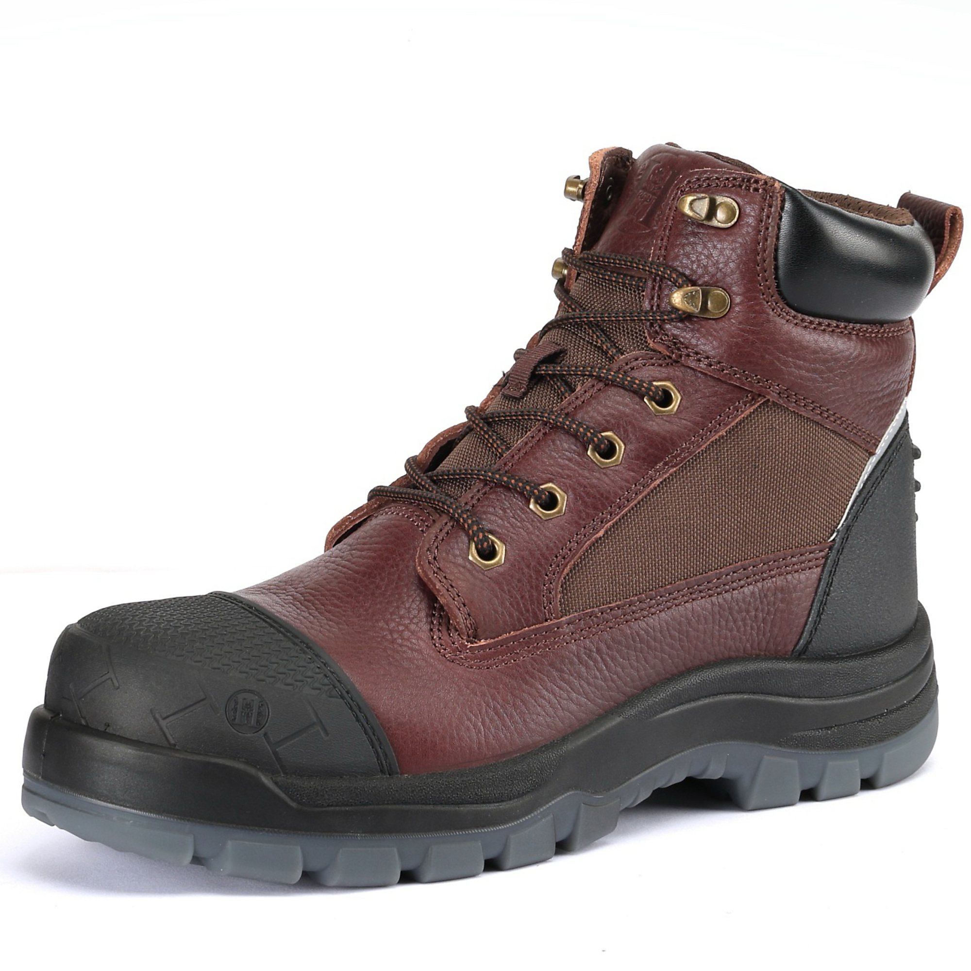 Handpoint 6in Brown CT Work Boot